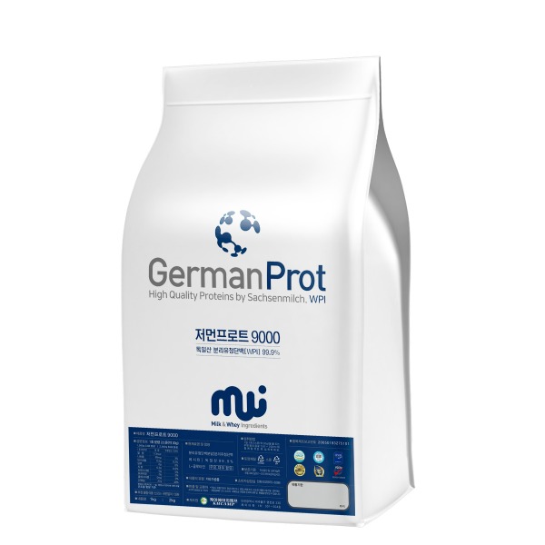 저먼프로트9000 독일산 WPI 분리유청 단백질 웨이프로틴 파우더 쉐이크 필수아미노산 헬스보충제 1kg