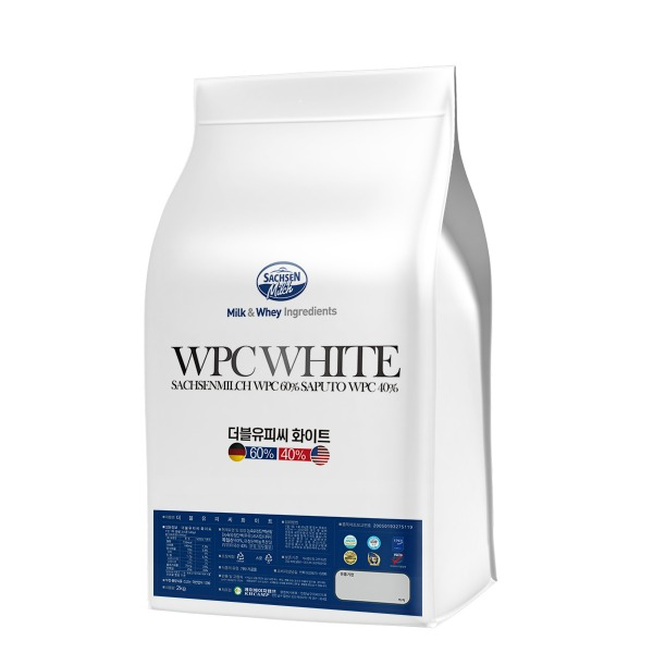 WPC WHITE  독일,미국 농축유청단백질 2kg